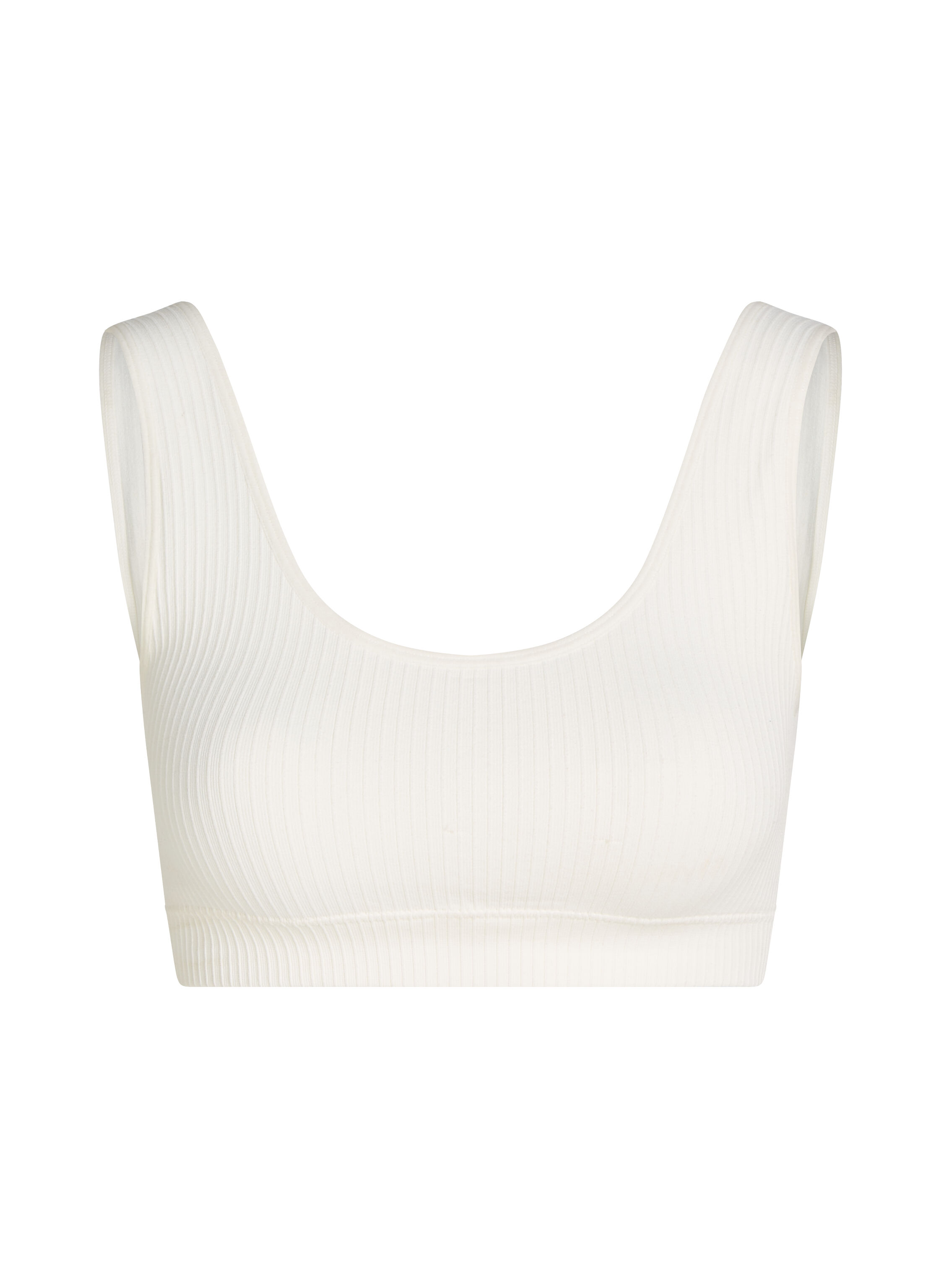 Bralette Scoop Dianne, Hvit