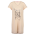 Nightshirt V-neck, Rosa