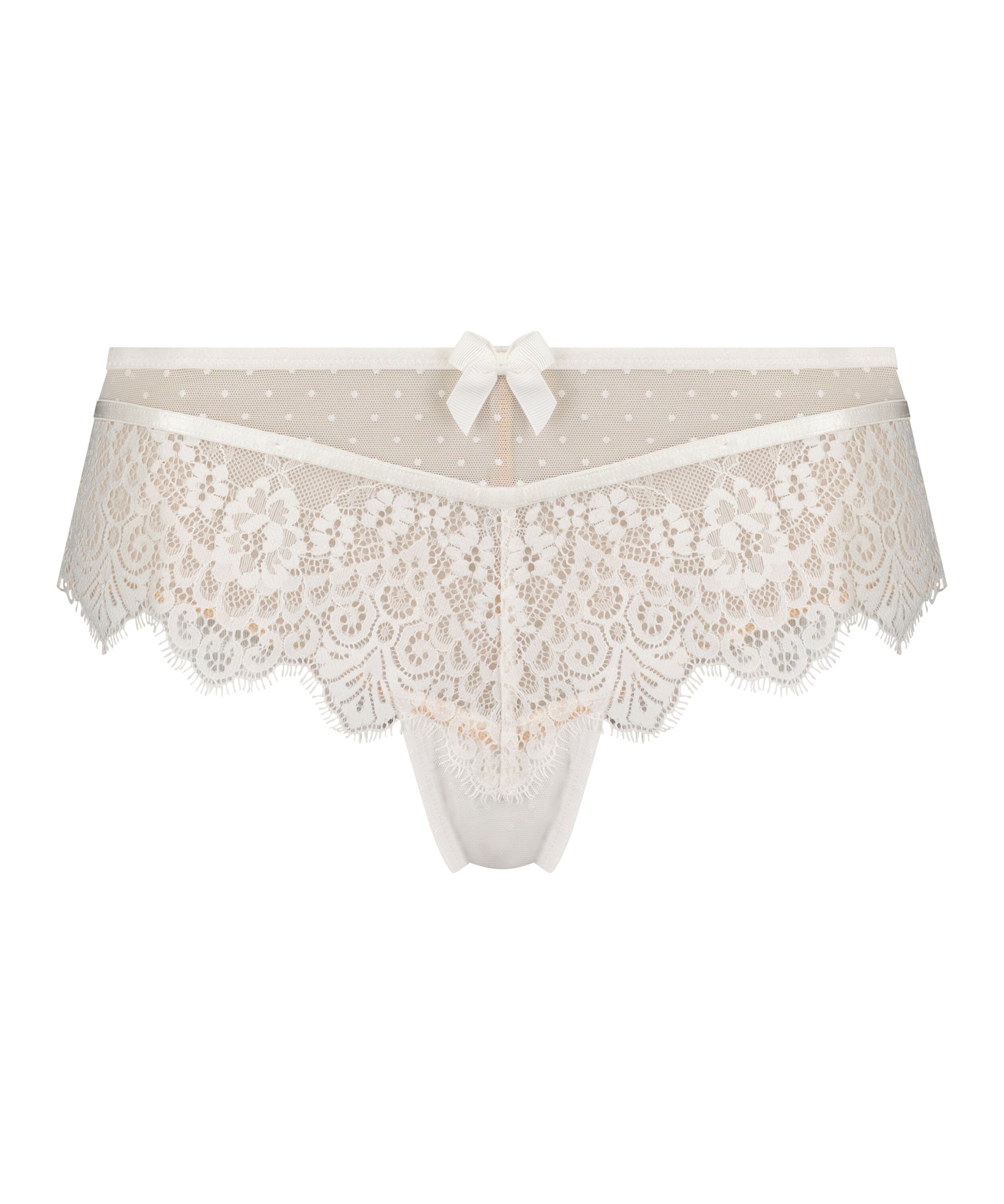 Brasiliansk truse Marilee, Hvit