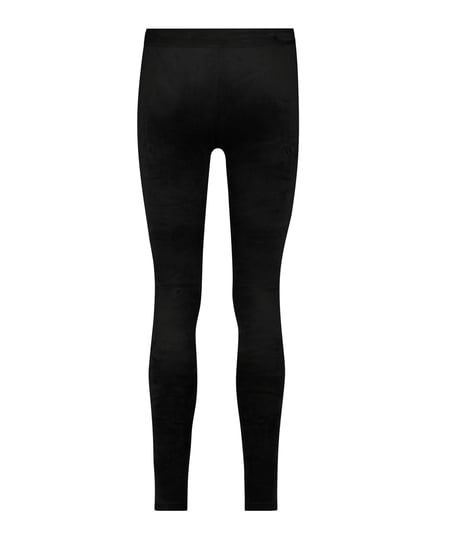 Velours tights, Svart