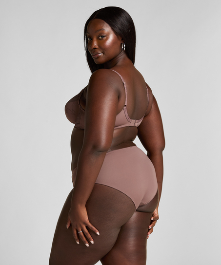 Uvattert bh med b&oslash;yle Diva, Brun