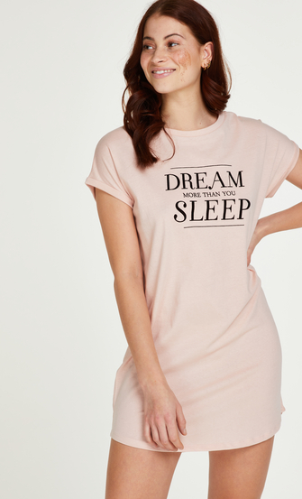 Dream kortermet nattskjorte, Rosa
