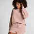 Short sporty fleece, Rosa