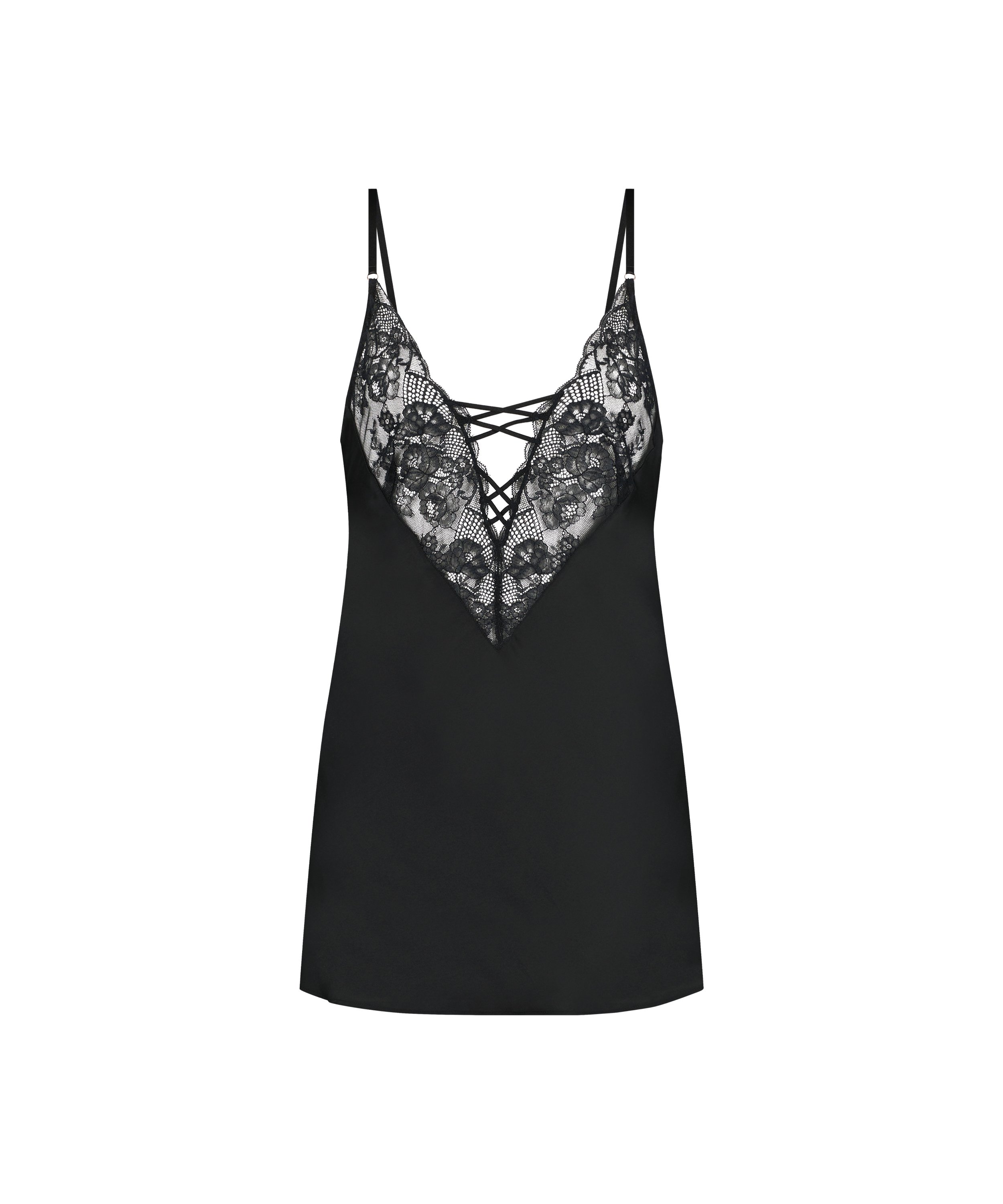 Underkjole Kaely, Svart, main