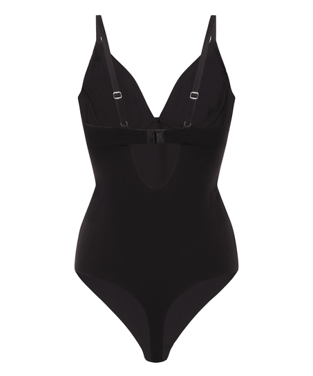 Glatt upolstret body, Svart