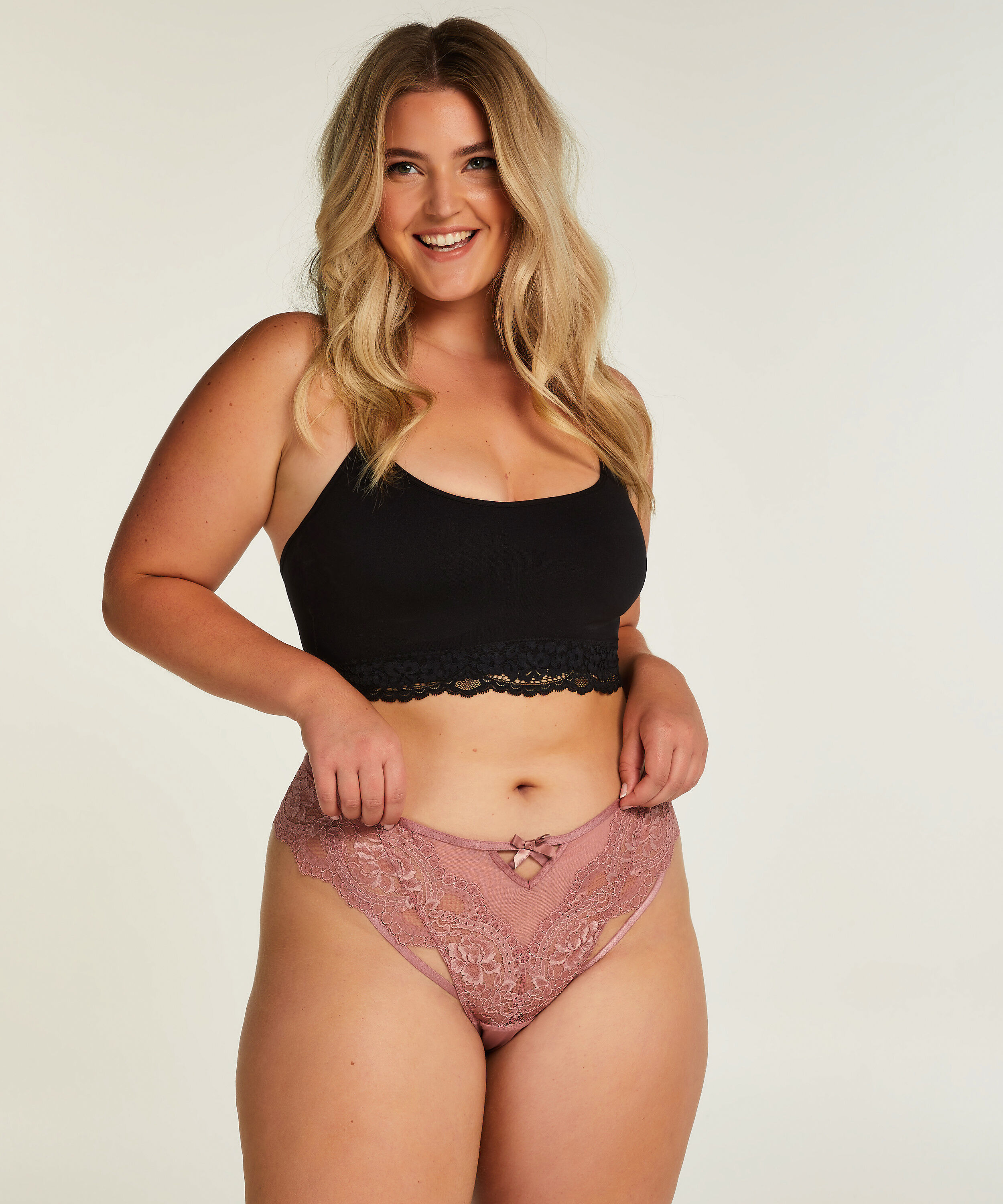 Rosangel Curvy g-streng, Rosa