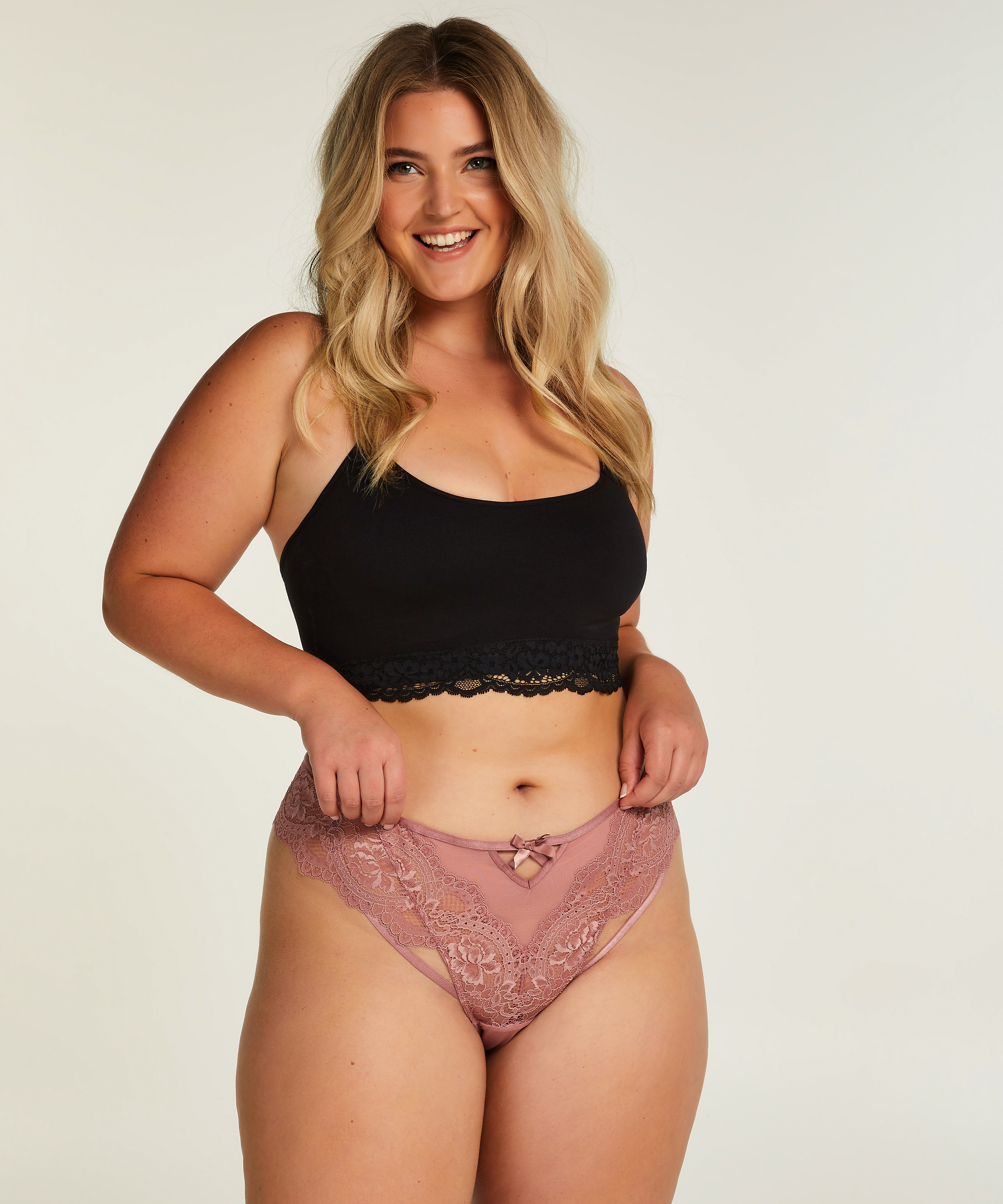 Rosangel Curvy g-streng, Rosa, main