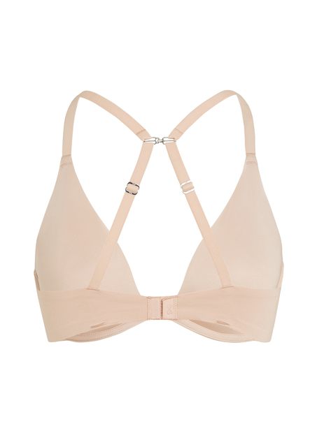 Upolstret BH med bøyle Smooth, Beige