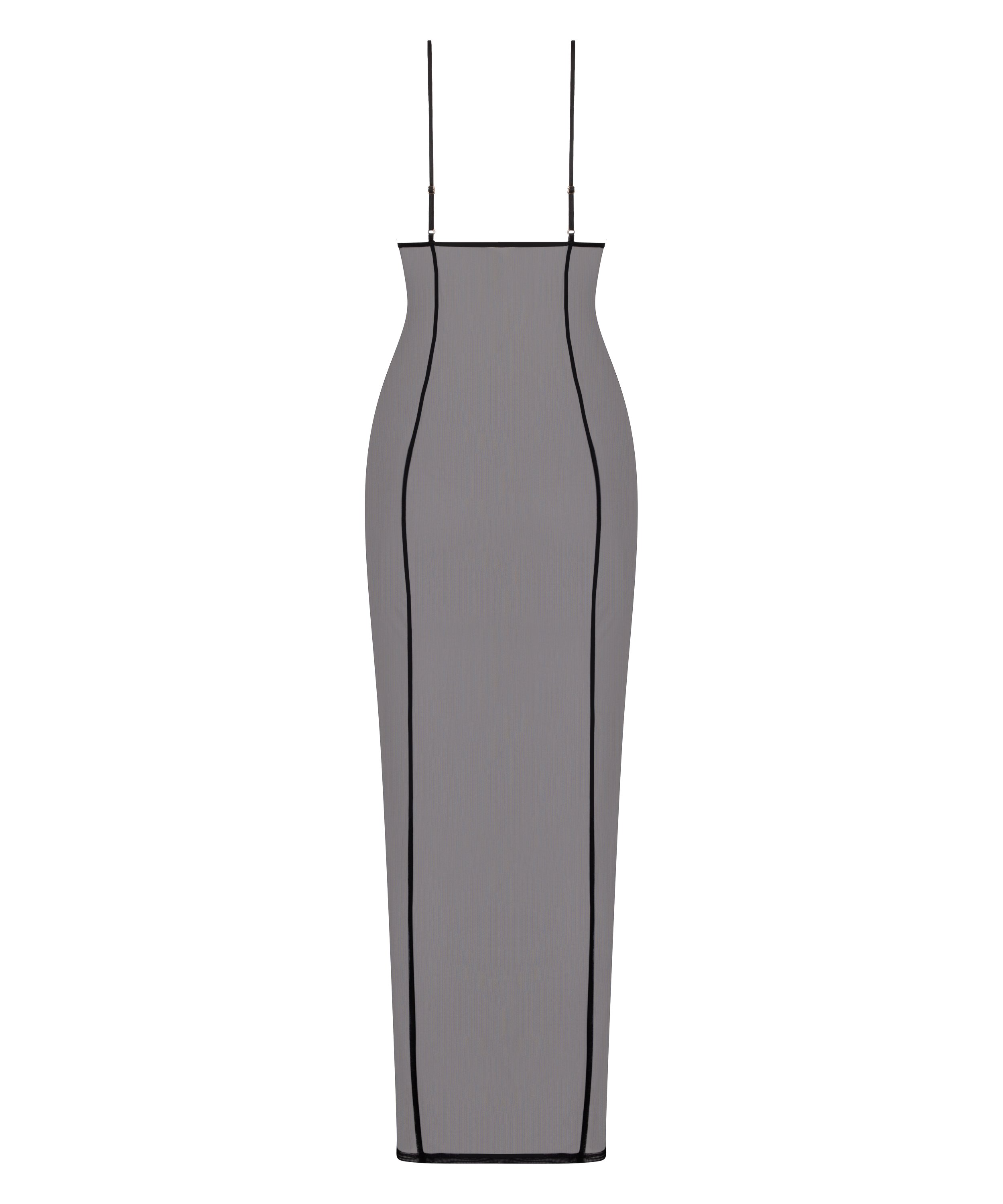 Slipkjole Maxime, Svart, main