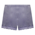 Velvet lace shorts, Lilla