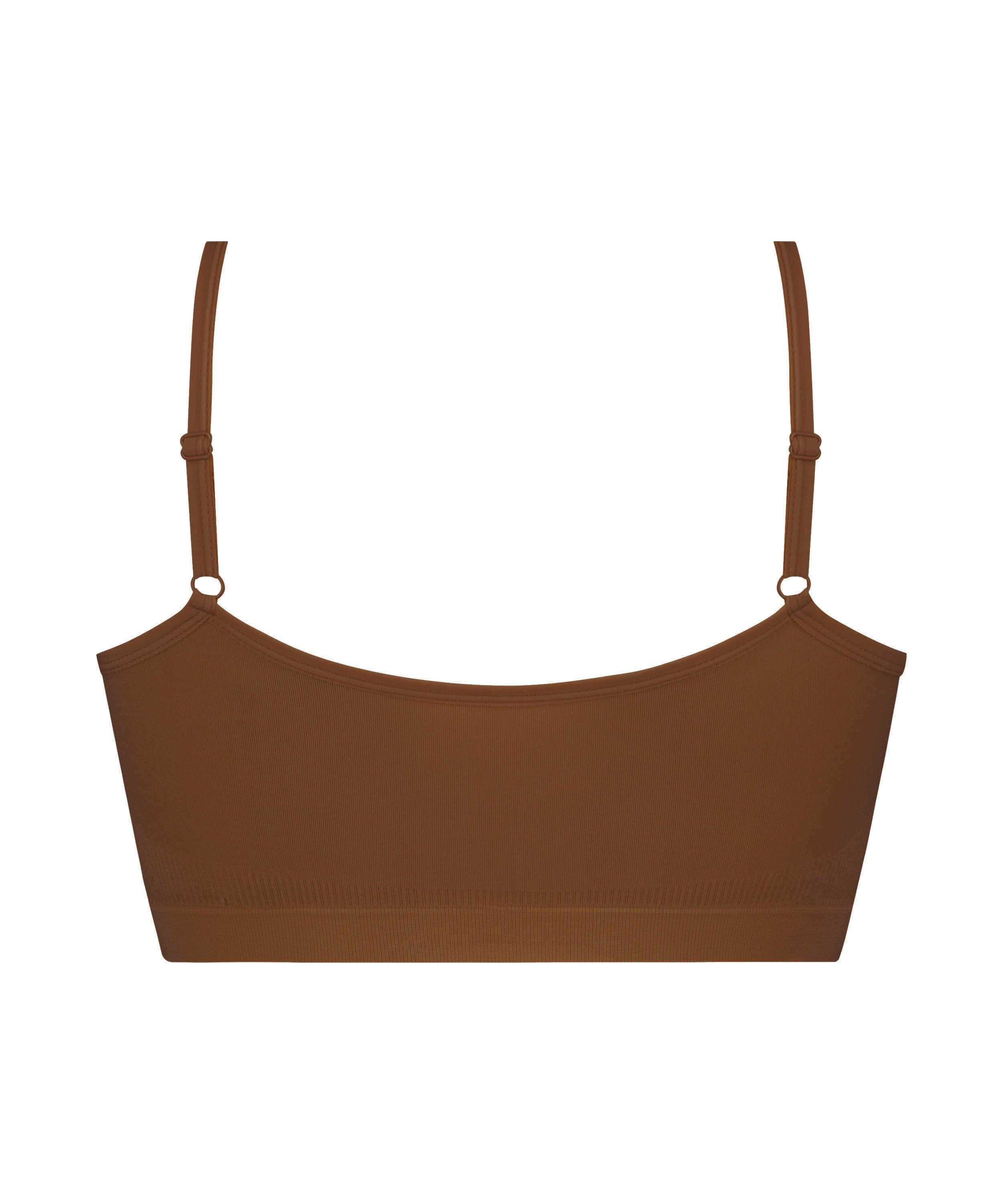 ﻿Strappy Bralette, Rød, main