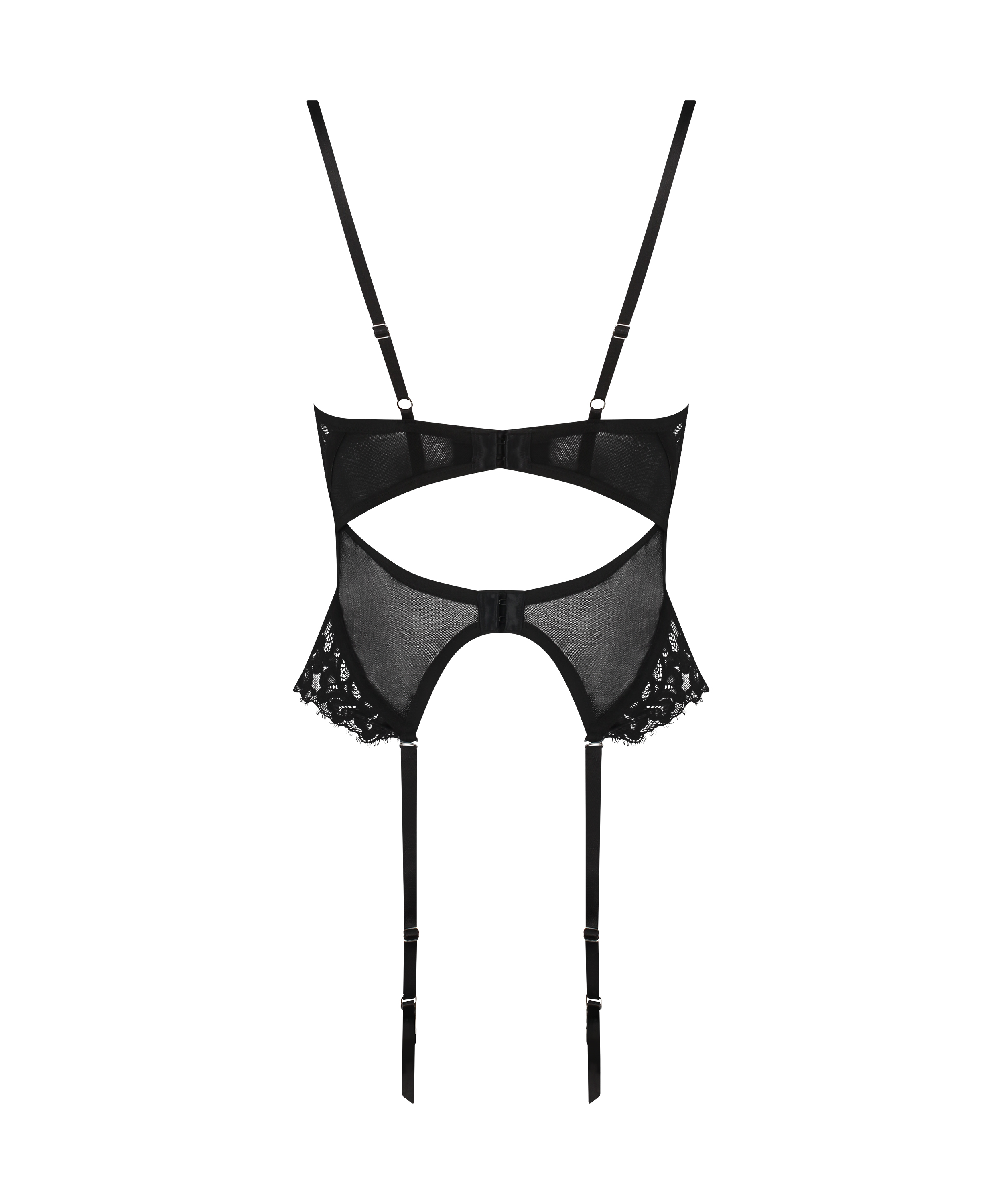 Bustier Isabella, Svart, main