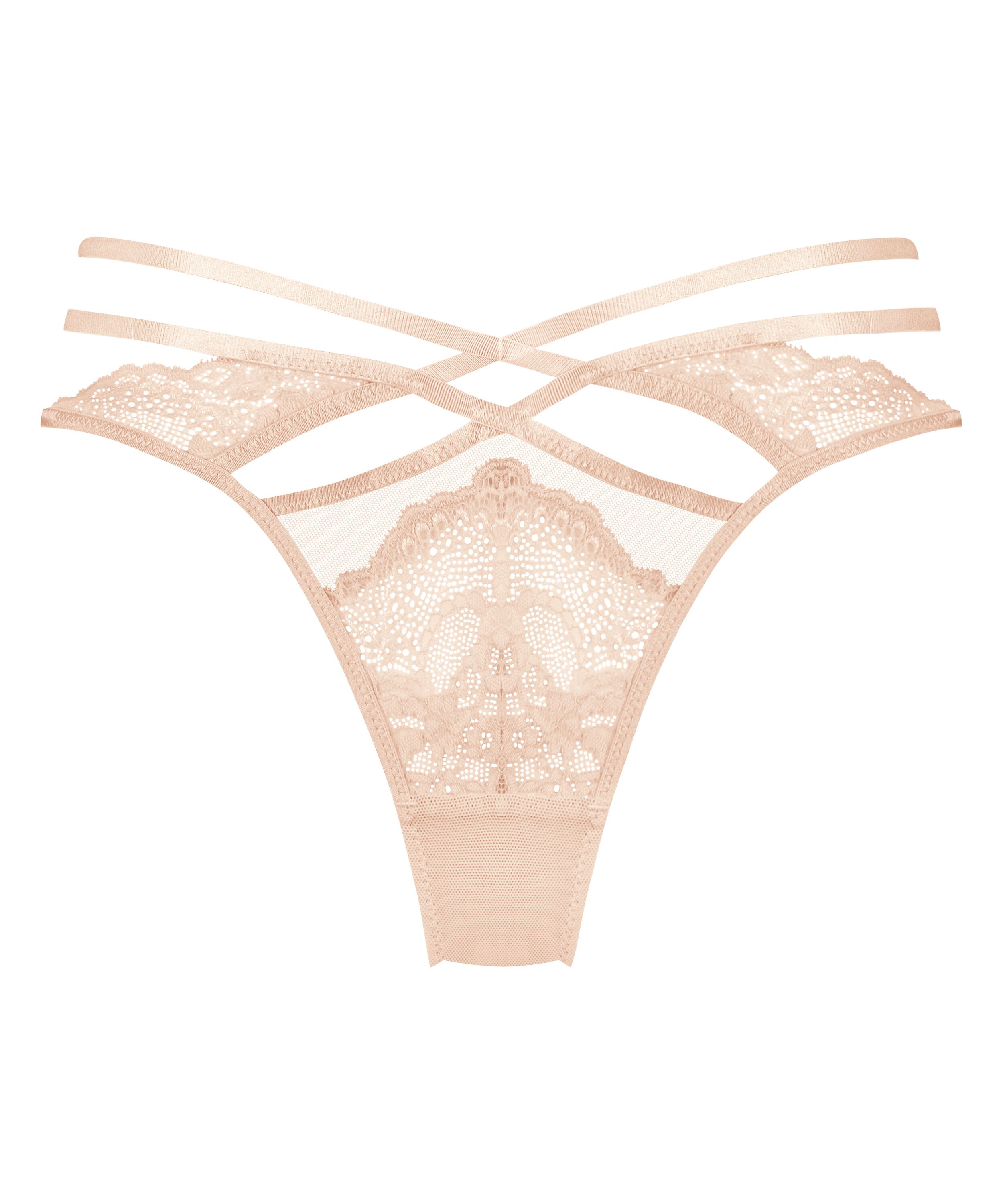 G-streng Janine, Beige