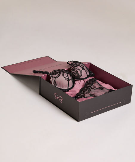 Luksusgaveboks Large, Svart