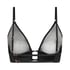 Bralette Mesh Essentials, Svart