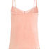 Cami-topp Velours Lace, Rosa