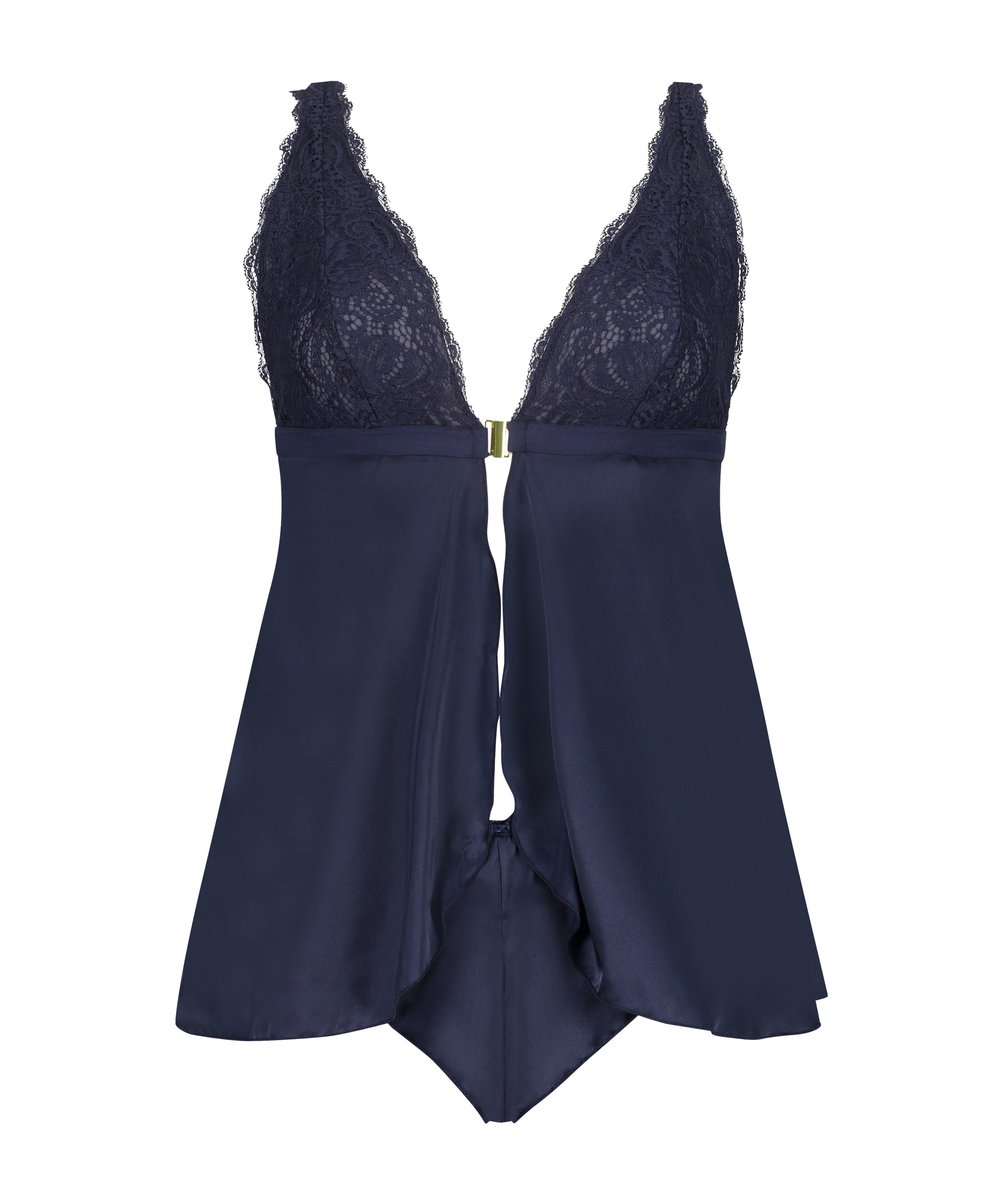 Babydoll Satin Mariah, Blå, main