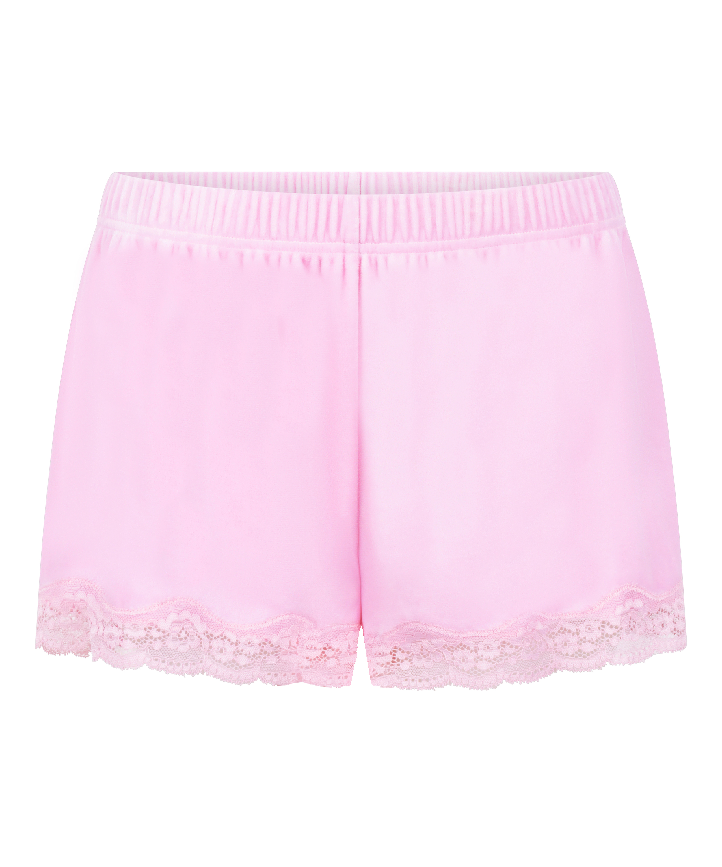 Shorts i blondevelur, Rosa, main