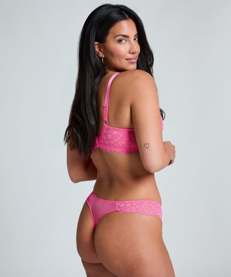 Uvattert bh med b&oslash;yle Daisy, Rosa