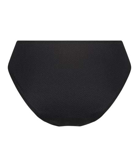 Rio Bikini Underdel Scallop, Svart