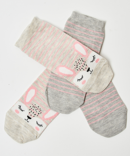 2 Pairs Of Socks, Gr&aring;