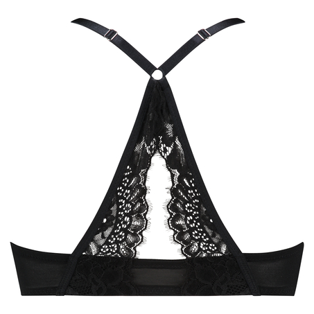 Doutzen Nightshade padded push-up underwired bra, Svart