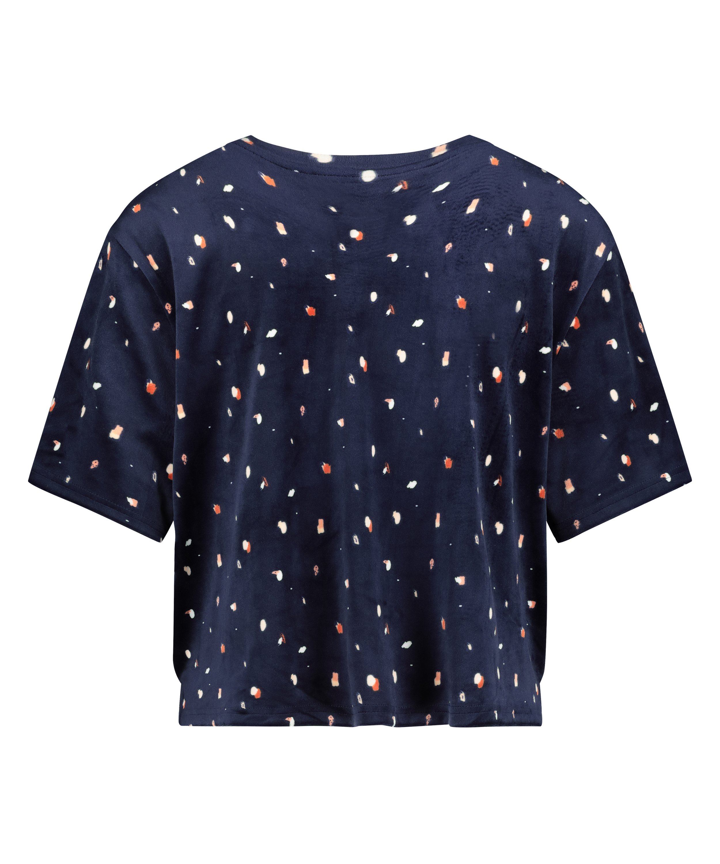 Top Velours Pocket, Bl&aring;, main