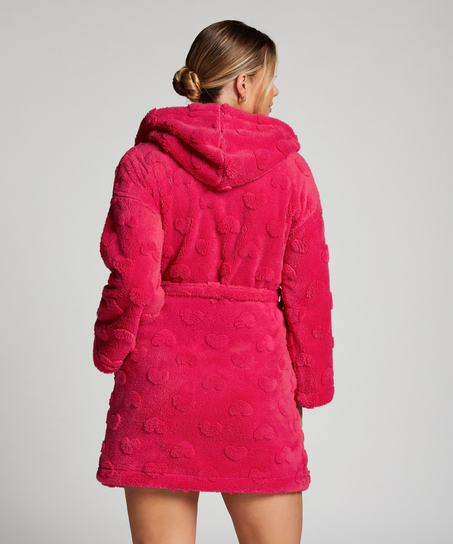 Badekåpe Fleece, Rosa