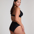 Luna triangle bikinitopp, Svart