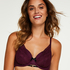 Selene Non-Padded Underwired Bra, Lilla