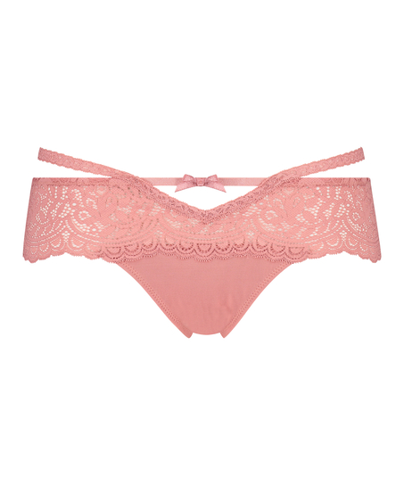 Simone hipster-string, Rosa