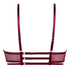 Upolstret Longline spile-BH Scarlett, R&oslash;d