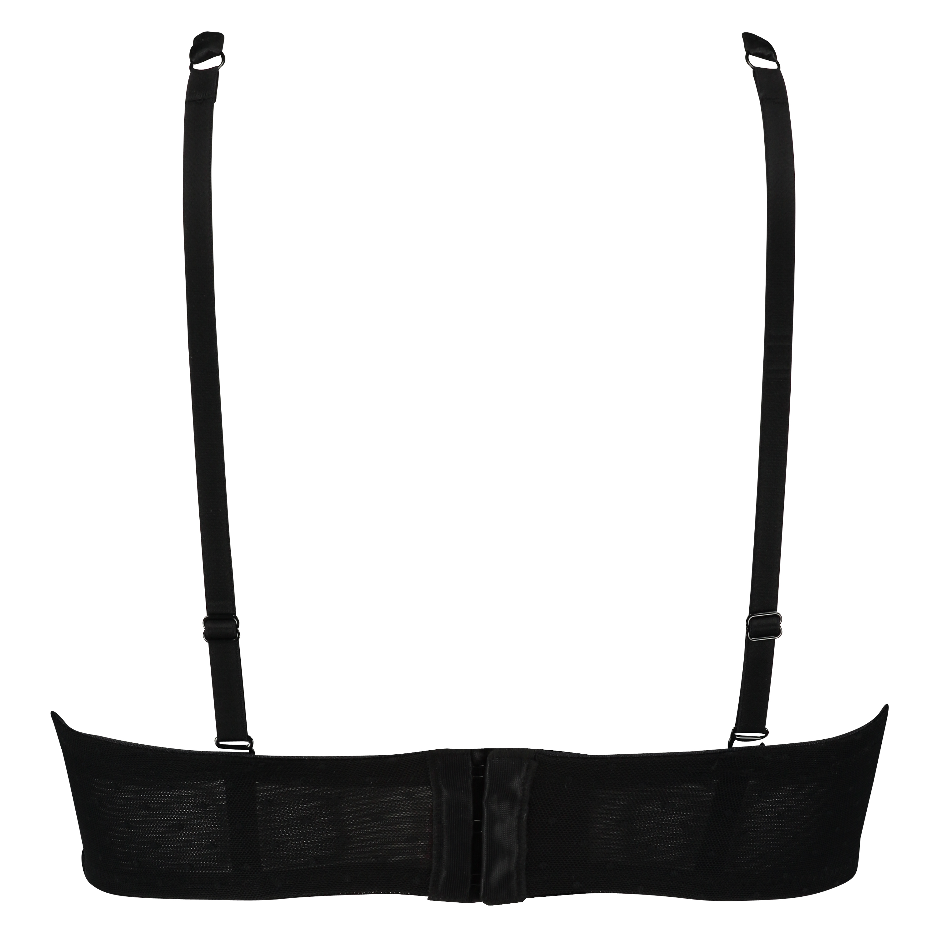 Padded strapless underwired bra Ramona, Svart, main