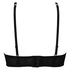 Padded strapless underwired bra Ramona, Svart