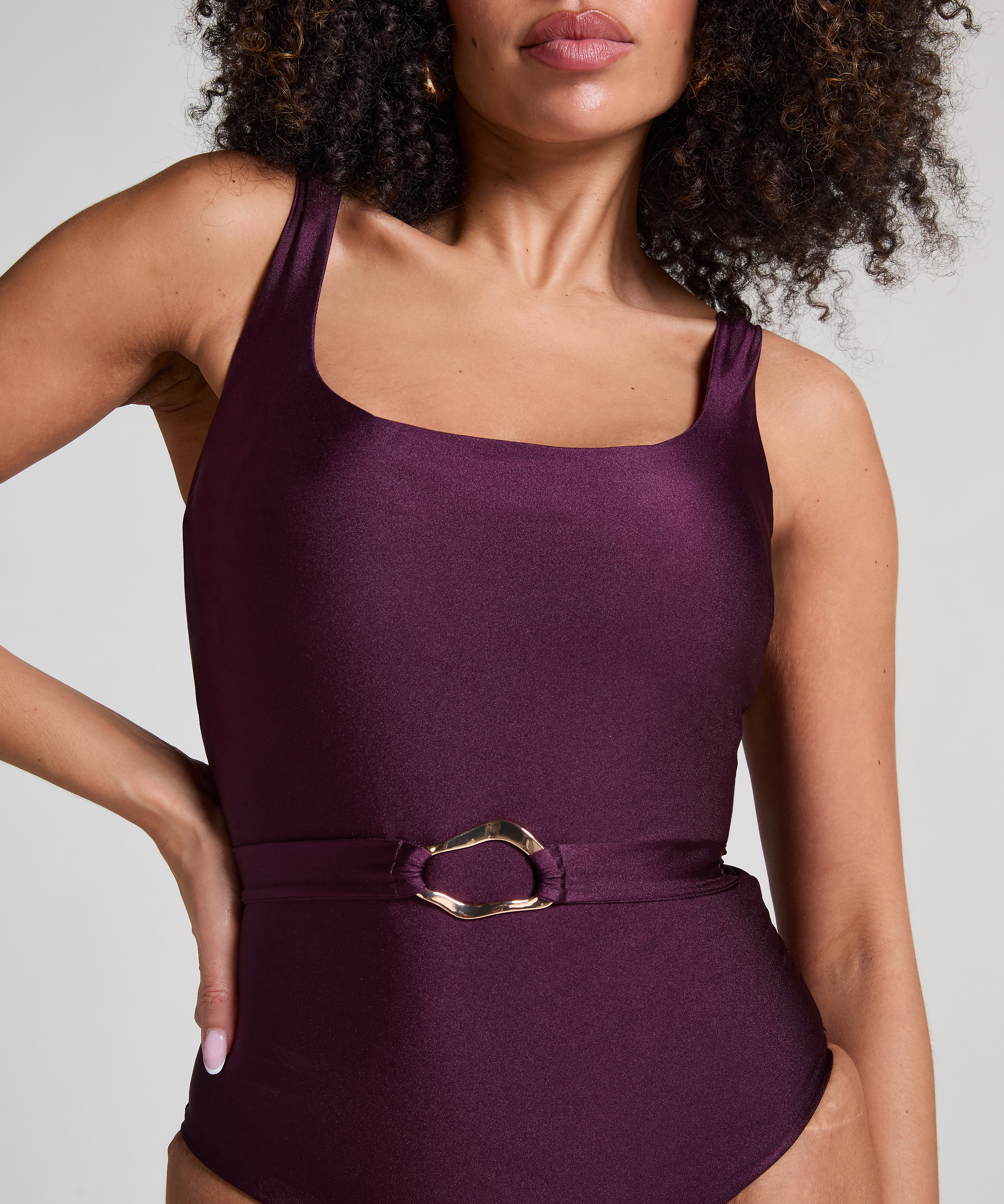 Costa Shaping-badedrakt, Lilla, main