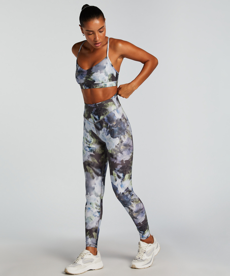 HKMX leggings med høy midje, Grå