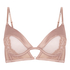 Uvattert BH med spile longline Nisha, Beige
