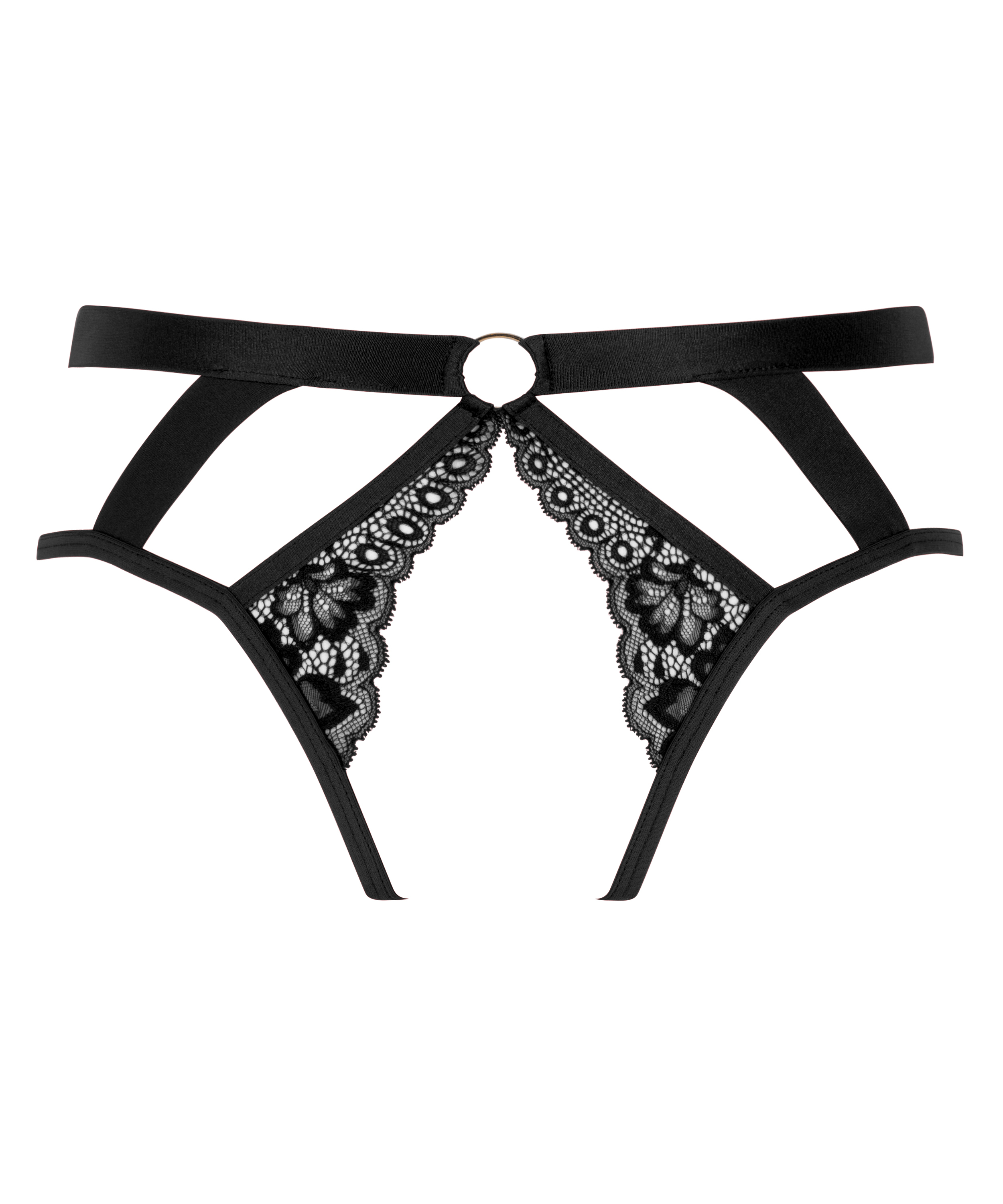 Clementine brasiliansk truse, Svart, main