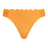 Rio Bikini Underdel Scallop Lurex, Oransje
