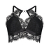 Olivia bralette Curvy, Svart