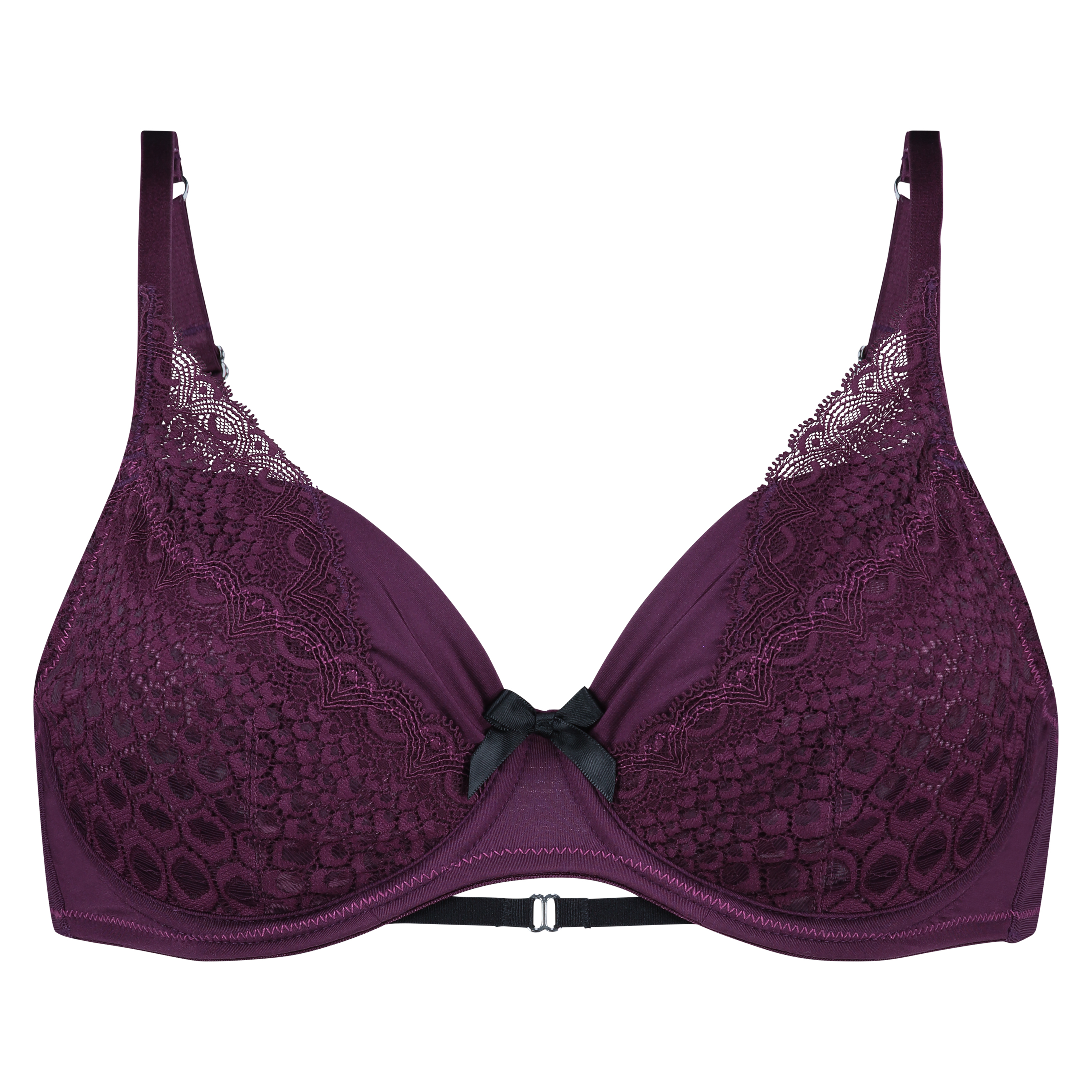 Selene Non-Padded Underwired Bra, Lilla, main