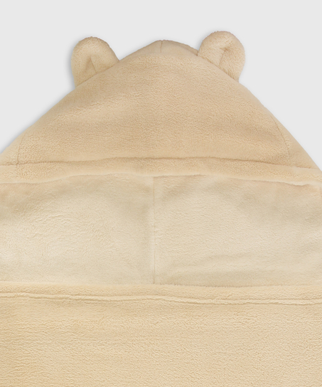 Snuggle Teddy teppe, Beige