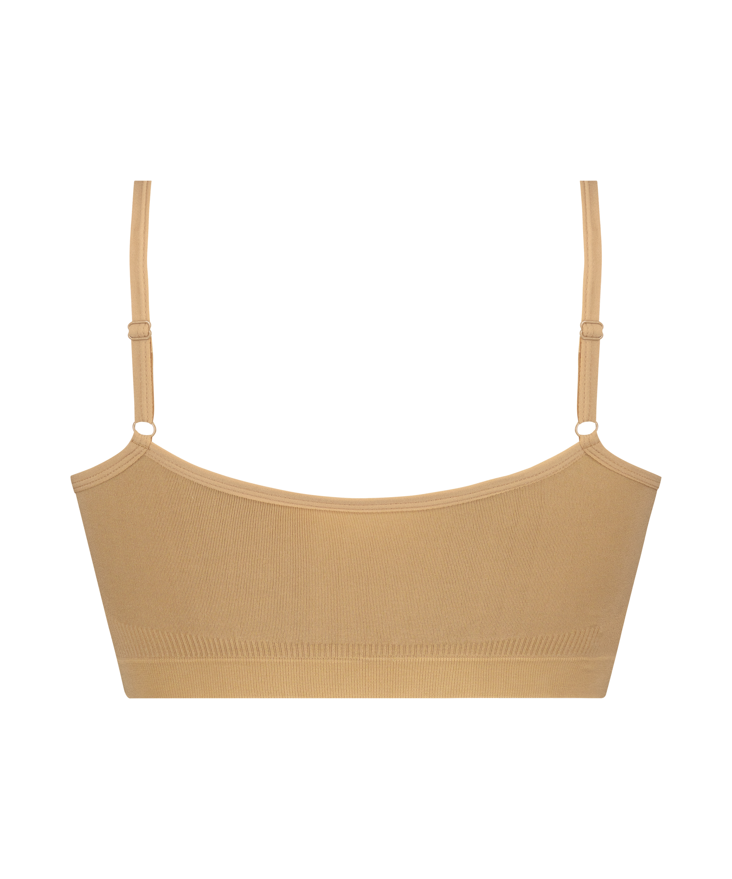 ﻿Strappy Bralette, Beige, main