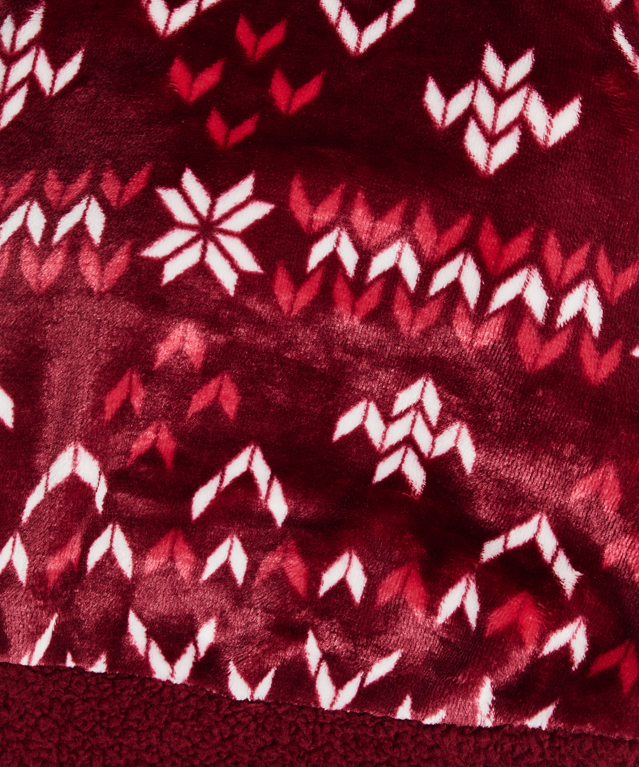 Fleece hunde-onesie, R&oslash;d, main