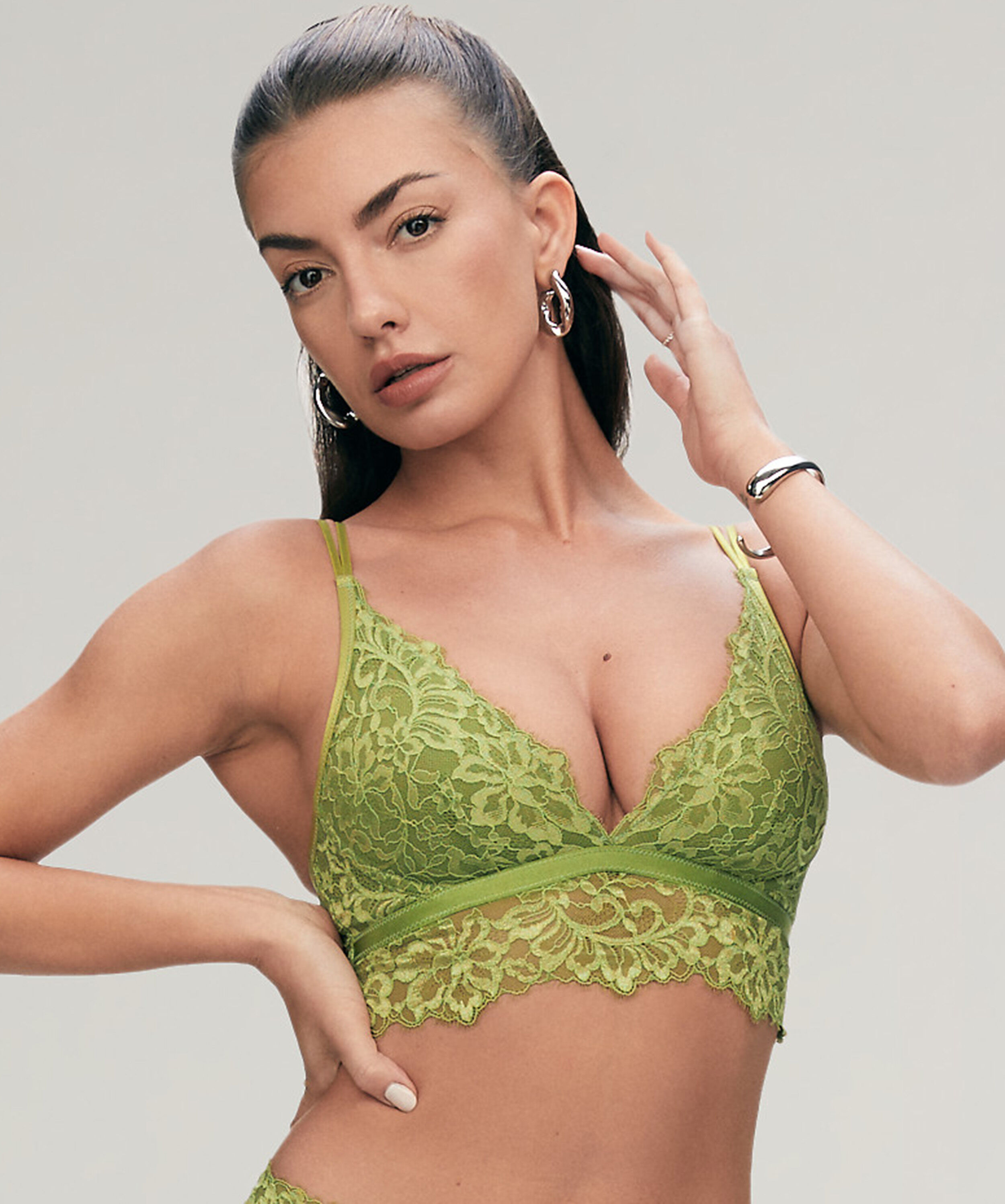 Bralette Isabella, Grønn