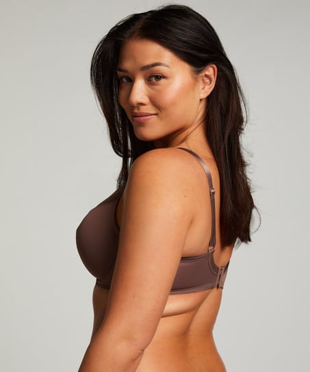 Uvattert bh med b&oslash;yle minimisering Nina, Brun