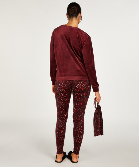 Pyjamaset with Bag, Lilla