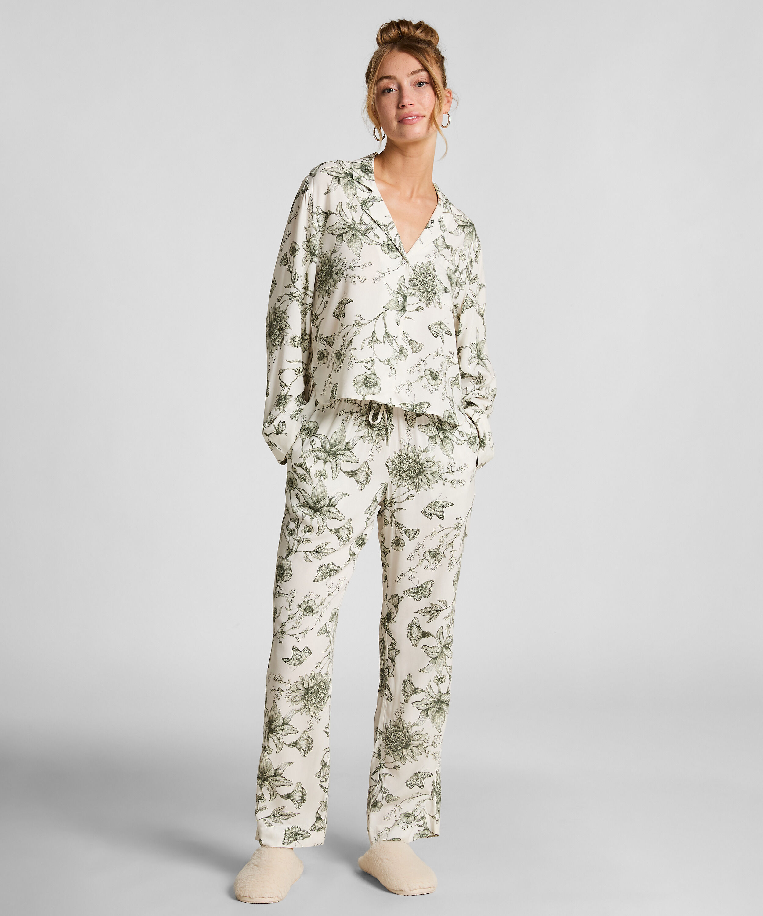 Pyjamatopp Storylover, Hvit