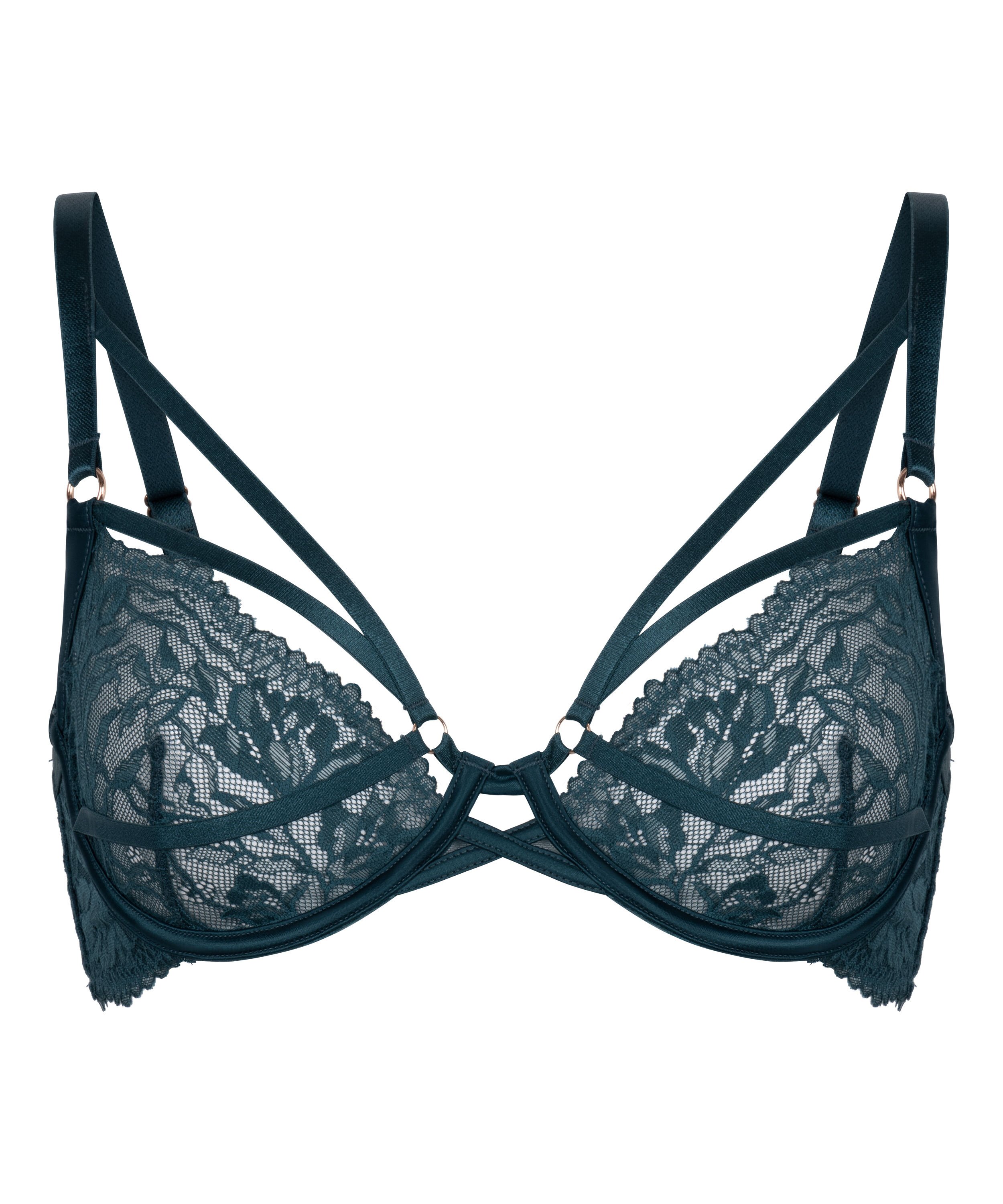 Amel Non-Padded Underwired Bra, Bl&aring;