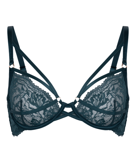 Amel Non-Padded Underwired Bra, Bl&aring;